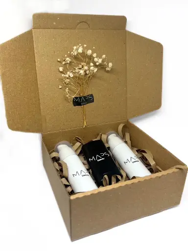 Caja Valentín triple hombre